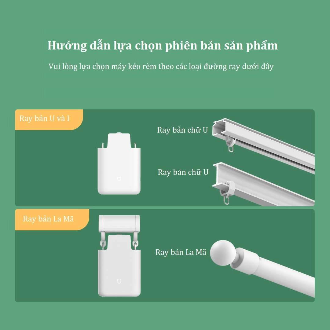 Máy kéo rèm cửa Xiaomi sử dụng pin Mijia Curtain Companion